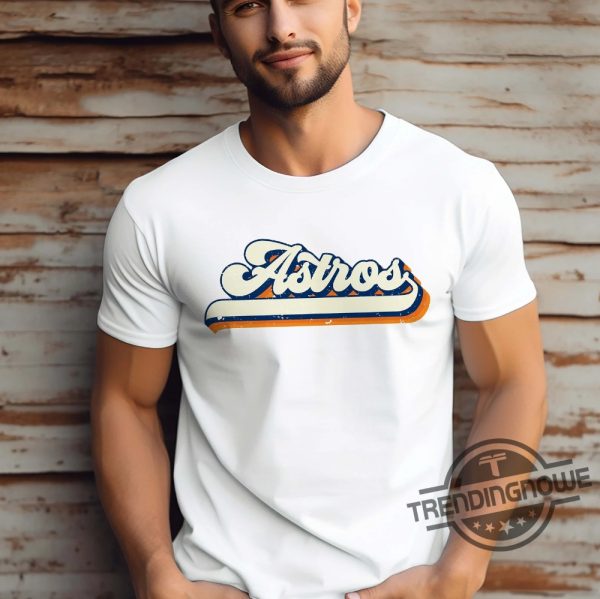 Astros Shirt Astros Colors Shirt Houston T Shirt Space City Shirt Baseball Fans Shirt Houston Baseball Shirt Vintage Shirt trendingnowe.com 1
