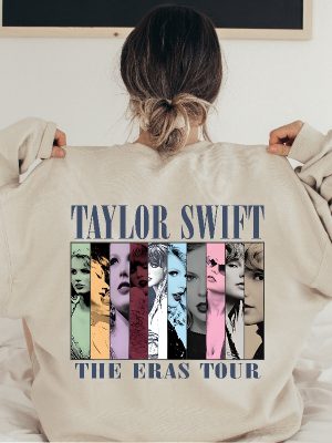 Taylor Swift Eras Tour Sweater Eras Tour Hoodie Eras Tour The Movie Sweater Taylor Swift Sweater Taylors Version Hoodie Back Design Unique revetee 3