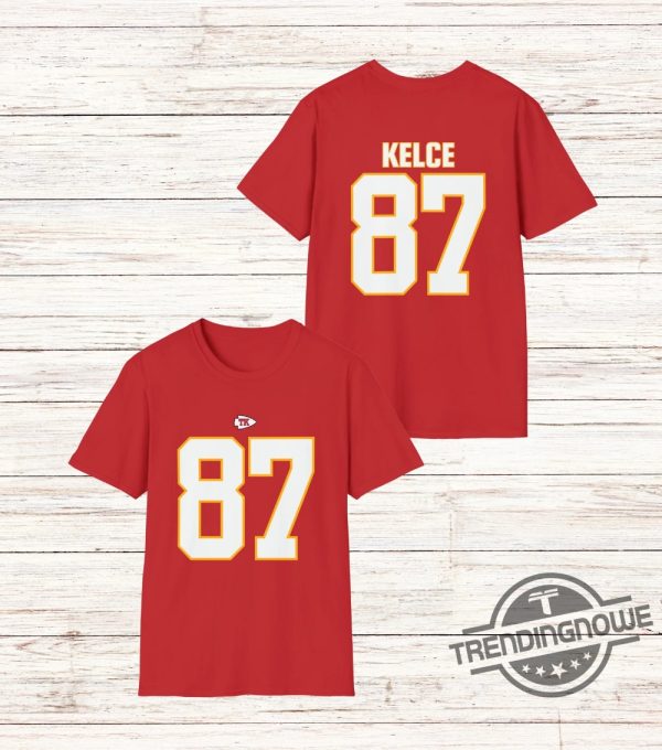 Travis Kelce Shirt Travis Kelce Kansas City T Shirt Jersey trendingnowe.com 1