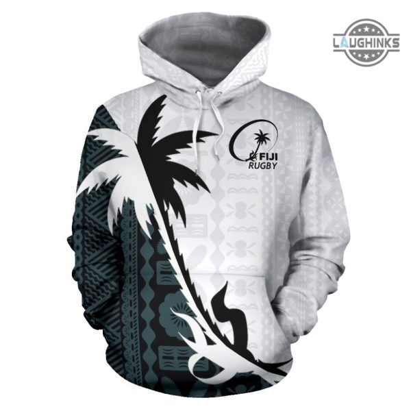 fiji rugby shirt sweatshirt hoodie 2023 england vs fiji rugby tapa coat of arms coconut tree all over printed shirts inspired by fijian final world cup rugby away shirt laughinks 2
