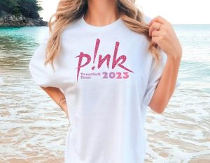 Pink Trustfall Tour 2023 Shirt Trustfall Album Tee Pink Singer Tour Music Festival Shirt Concert Apparel Tour T Shirt Pink Music Unique revetee 3 1