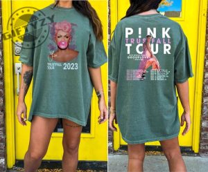 Pnk Summer Carnival 2023 Shirt Trustfall Album Tee Pink Singer Tour Hoodie Music Festival Sweatshirt Concert Apparel Pink Music Clothing giftyzy 4