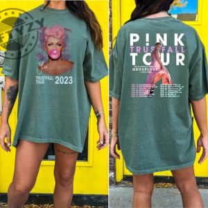 Pnk Summer Carnival 2023 Shirt Trustfall Album Tee Pink Singer Tour Hoodie Music Festival Sweatshirt Concert Apparel Pink Music Clothing giftyzy 4