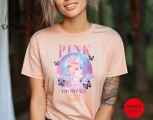 Pnk Trustfall Tour 2023 Shirt Trustfall Album Tee Pink Singer Tour Hoodie Music Festival Sweatshirt Concert Apparel Rustic United Brand Shirt giftyzy 3