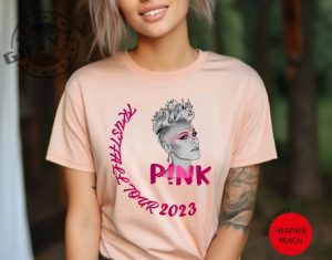 Trustfall Album Shirt Pink Trustfall Tour 2023 Hoodie Pink Singer Tour Tshirt Music Festival Sweatshirt Concert Hoodie Rustic United Brand Shirt giftyzy 2