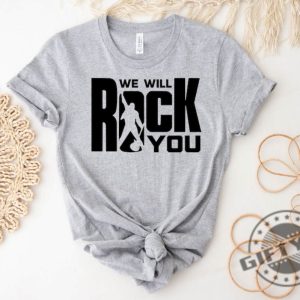 We Will Rock You Shirt Queen Band T shirt Freddie Mercury Sweatshirt Music Inspired Hoodie Queen Band Group Sweater Bohemian Rhapsody Shirt giftyzy.com 2