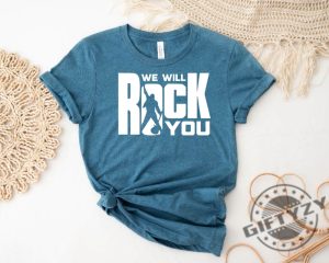 We Will Rock You Shirt Queen Band T shirt Freddie Mercury Sweatshirt Music Inspired Hoodie Queen Band Group Sweater Bohemian Rhapsody Shirt giftyzy.com 3