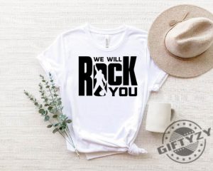 We Will Rock You Shirt Queen Band T shirt Freddie Mercury Sweatshirt Music Inspired Hoodie Queen Band Group Sweater Bohemian Rhapsody Shirt giftyzy.com 5