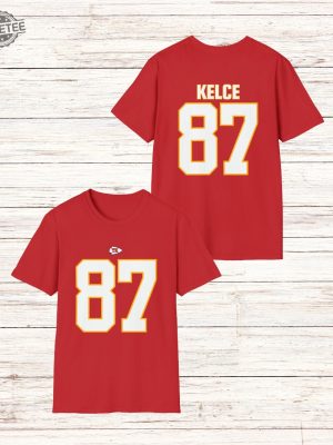 Travis Kelce Kansas City T Shirt Jersey Unique revetee 2