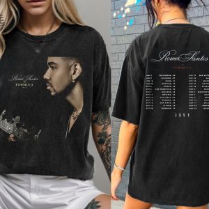 Romeo Santos 2023 Tour Formula Vol3 Shirt Romeo Santos Fan Shirt Formula Vol3 Album 2023 Concert Shirt Romeo Santos Shirt Unique revetee 2