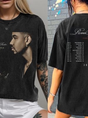 Romeo Santos 2023 Tour Formula Vol3 Shirt Romeo Santos Fan Shirt Formula Vol3 Album 2023 Concert Shirt Romeo Santos Shirt Unique revetee 2