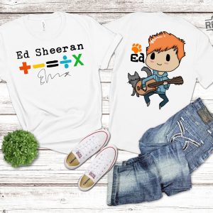 Funny Sheeran Shirt The Mathematics Tour Shirt Ed Sheeran Concert Ed Shirt Ed Sheeran Egg Sheeran Ed Sheeran As A Kid Lyrics To Perfect By Ed Sheeran Ed Sheeran Lazy Eye revetee 4