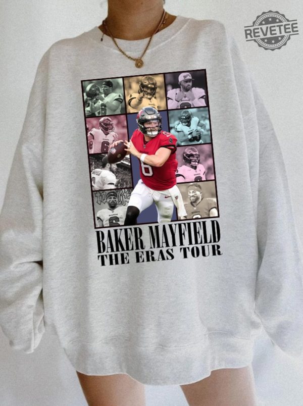 Baker Mayfield Shirt Vintage Baker Mayfield Merch American Football Shirt Baker Mayfield The Eras Tour Shirt Unique revetee 1