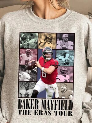 Baker Mayfield Shirt Vintage Baker Mayfield Merch American Football Shirt Baker Mayfield The Eras Tour Shirt Unique revetee 2