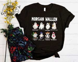 Halloween Morgan Wallen Shirt Cute Halloween Ghost Sweatshirt Morgan Wallen Ghost Hoodie Wallen Halloween Tshirt Halloween Ghost Shirt giftyzy 2