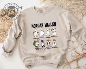 Halloween Morgan Wallen Shirt Cute Halloween Ghost Sweatshirt Morgan Wallen Ghost Hoodie Wallen Halloween Tshirt Halloween Ghost Shirt giftyzy 7