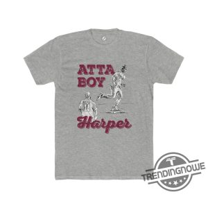 Atta Boy Harper Shirt Hand Drawn Playoffs Tribute T Shirt Iconic Stare Shirt Down and Funny Shirt trendingnowe.com 4