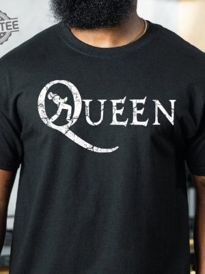 Queen Band T Shirt Freddie Mercury Shirt Festival Clothing Rock Band 80S Nostalgia Vintage Style Queen Tshirt Unisex Tee For Women Men Unique revetee 2