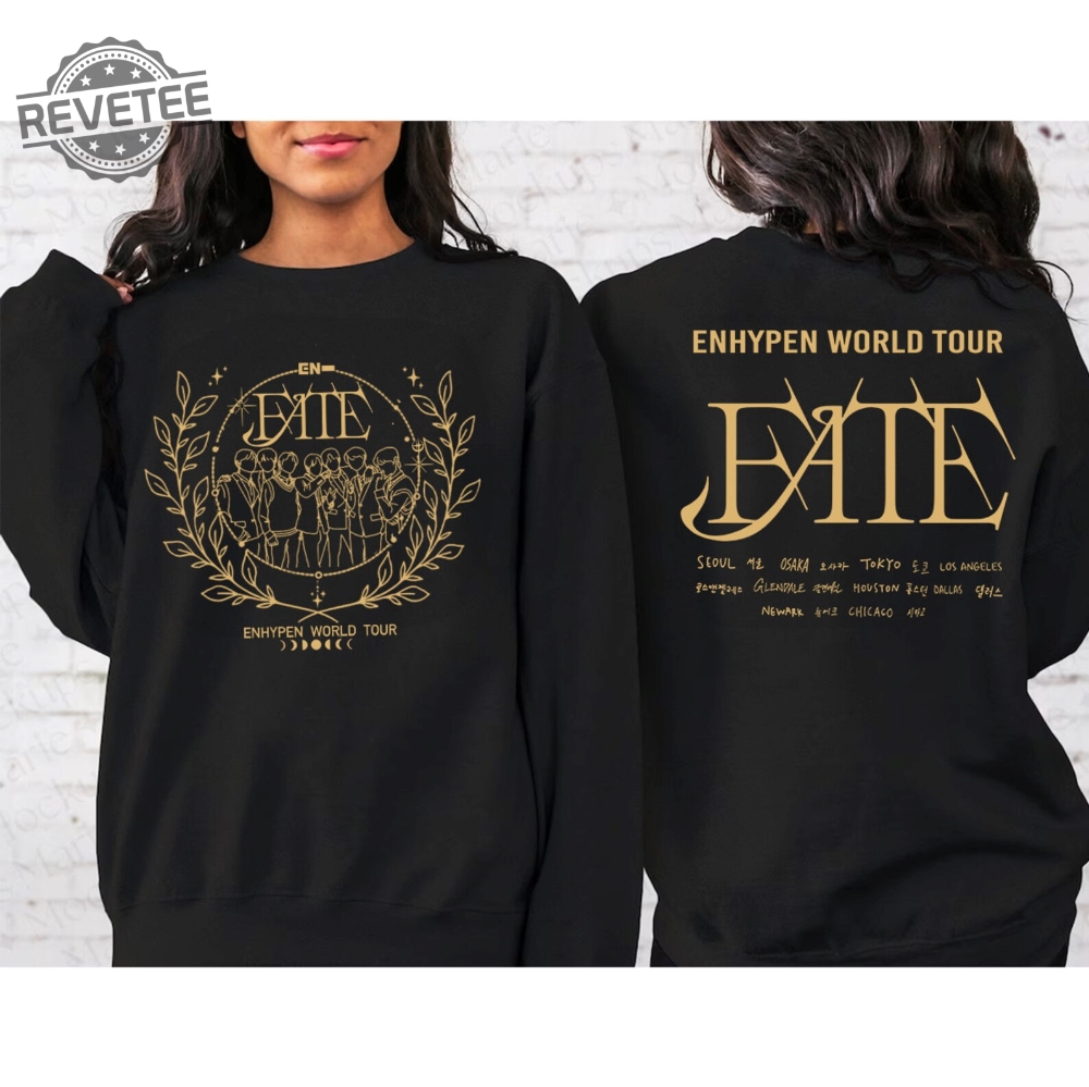 Enhypen Ni Ki Kpop Shirt World Tour Fate 2023 Classic Sweatshirt