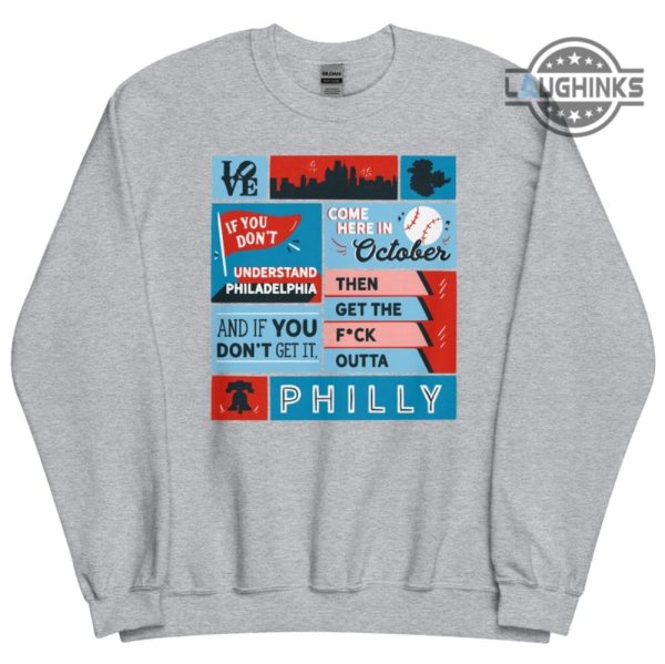 red phillies sweatshirt tshirt hoodie mens womens kids get the fuck outta philly shirts red october baseball lover gift philadelphia phillies mlb t shirt phillies game 2023 shirt laughinks 2