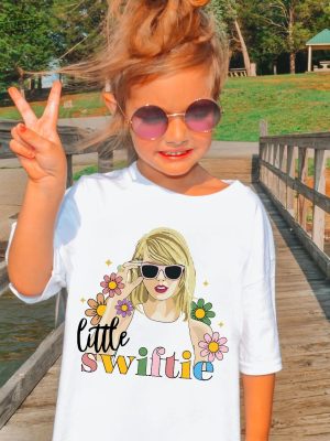 Taylor Kids Shirt Little Swiftie Shirt Cute Youth Taylor Shirt Taylor Swiftie Shirt Taylor Tee 1St Concert Shirt Flower Taylor Shirt Unique revetee 2