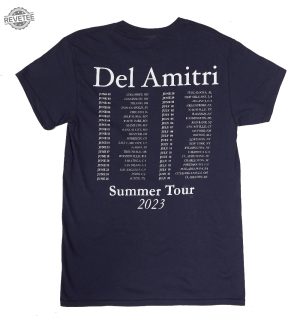 Official Del Amitri 2023 Tour Shirt Unique revetee 2