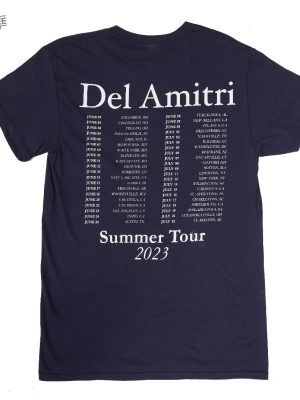 Official Del Amitri 2023 Tour Shirt Unique revetee 2