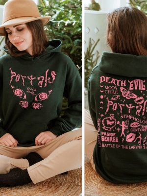 Portals Tour 2023 Double Sided T Shirt Melanie Martinez Sweatshirt Unisex Hoodie Cry Baby Shirt Melanie Concert Gift For Fans Unique revetee 2