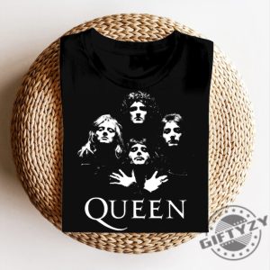 Queen Band Shirt Freddie Mercury Comfort Colors Tshirt Festival Clothing Rock Band Hoodie 80S Nostalgia Vintage Style Queen Sweatshirt Trendy Shirt giftyzy 3