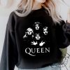 Queen Band Shirt Freddie Mercury Comfort Colors Tshirt Festival Clothing Rock Band Hoodie 80S Nostalgia Vintage Style Queen Sweatshirt Trendy Shirt giftyzy 4