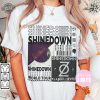 Limited Shinedown Music Shirt Merch Vintage Revolutions Live Tour 2023 Tickets Album Planet Zero Graphic Tee 90S Y2k Gift For Fan 2023 revetee 3