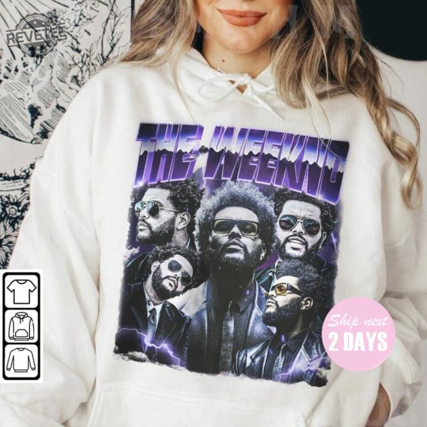 Limited The Weeknd Music Shirt Dawn Fm Starboy Perfect For Weeknd Concert 90S Y2k Vintage Retro Bootleg Graphic Tee Gift For Fan 2023 revetee 3