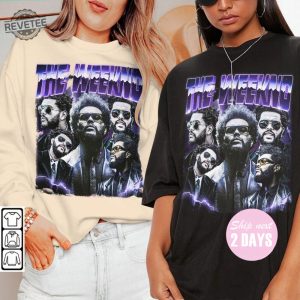 Limited The Weeknd Music Shirt Dawn Fm Starboy Perfect For Weeknd Concert 90S Y2k Vintage Retro Bootleg Graphic Tee Gift For Fan 2023 revetee 4
