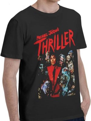 Michael Jackson Thriller Shirt King Of Pop Unisex Sweatshirt 90S Graphic Michael Jackson Shirt 90S Music Shirt Pop Music Shirt revetee 2