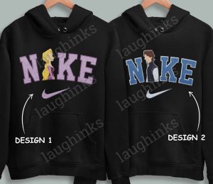 flynn raider costume and rapunzel costume embroidered tshirt sweatshirt hoodie nike adult tangled costumes couple halloween embroidery shirts laughinks 3