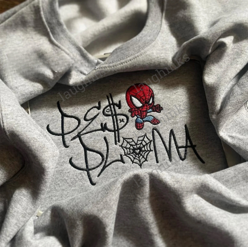 Peso Pluma Shirts Hoodies Sweatshirts Embroidered Peso Pluma Tour Shirt Spiderman Peso Pluma Merch Spider Man Peso Pluma Outfits Concerts Costume