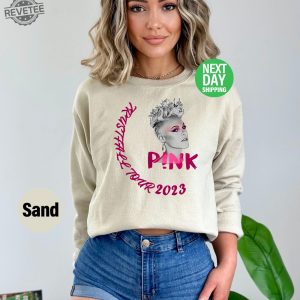 P Nk Sweatshirt And Hoodie Summer Carnival 2023 Trustfall Album Shirt Pink Singer Tour Music Festival Shirt Concert Apparel revetee 4