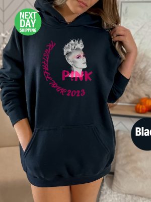 P Nk Sweatshirt And Hoodie Summer Carnival 2023 Trustfall Album Shirt Pink Singer Tour Music Festival Shirt Concert Apparel revetee 7