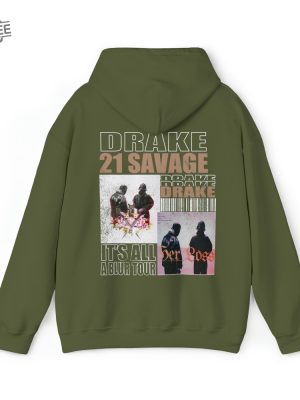 Drake Hoodie Drake Merch Drake 21 Savage Tour Drakes Album Shirt Drake Graphic Shirt Tee Drake Shirt Meme Its All A Blur Tour revetee 6