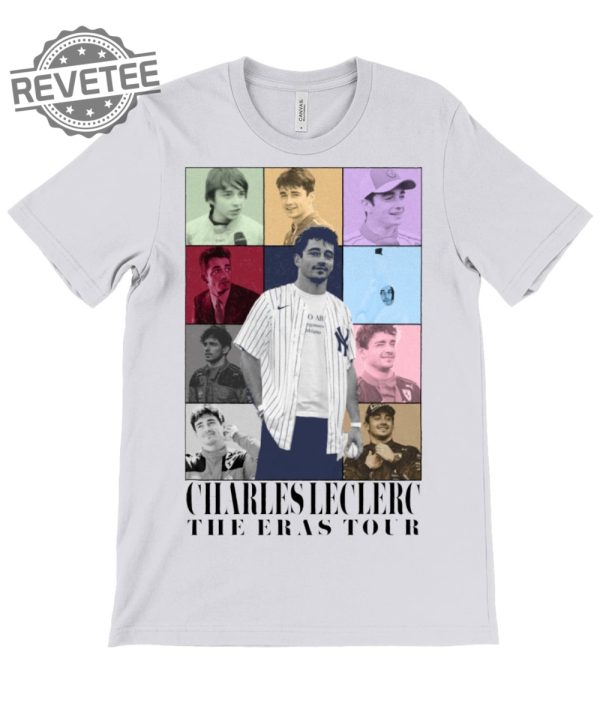 Charles Leclerc Eras Tour Inspired T Shirt revetee 1