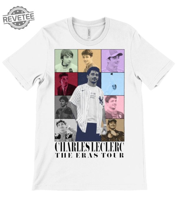 Charles Leclerc Eras Tour Inspired T Shirt revetee 2