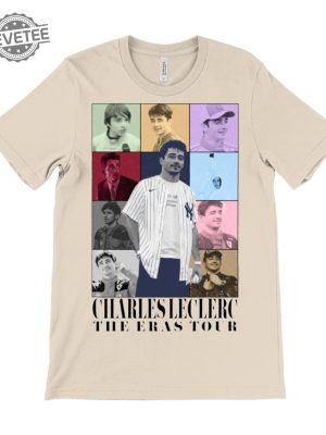 Charles Leclerc Eras Tour Inspired T Shirt revetee 3