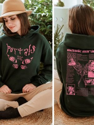 Portals Tour 2023 Double Sided T Shirt Melanie Martinez Sweatshirt Unisex Evil Hoodie Cry Baby Shirt Melanie Concert Gift For Fans revetee 2