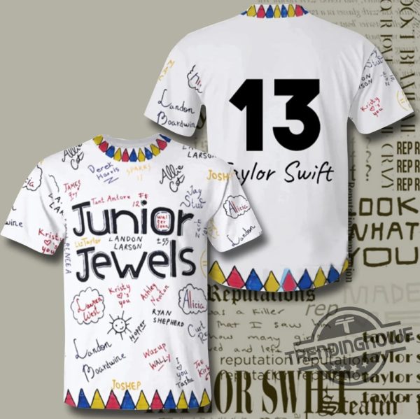 Junior Jewels Shirt Custom Name And Number Taylor Swift Shirt You Belong With Me Outfit Junior Jewels Taylor Swift Eras Tour trendingnowe 1
