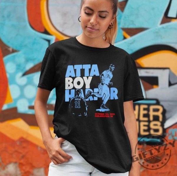 Atta Boy Harper Shirt Unisex To Match Sneaker Retro University Blue 5S Tee Aj 5 University Blue Tshirt Hoodie Sweatshirt Trending Shirt giftyzy 7