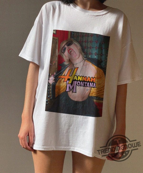 Retro Hannah Montana Shirt Disney Hannah Montana Logo Shirt Hannah Montana Gift Shirt Hannah Montana Logo T Shirt trendingnowe.com 2