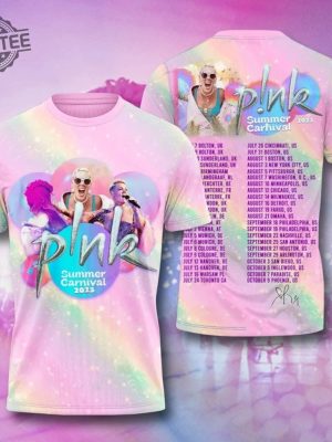 P Nk Summer Carnival 2023 Shirt Trustfall Album Tee Pink Singer Tour Music Festival Shirt Concert Apparel Tour Shirt Pink Music Shirt revetee 2