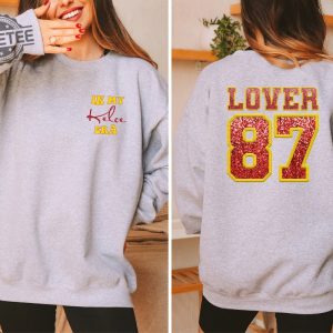 In My Kelce Era Shirt Chief Era Shirts Taylor Kelce Lover Tee Kc Football Sweatshirt Kelce The Eras Tour Funny Football Tee revetee 3