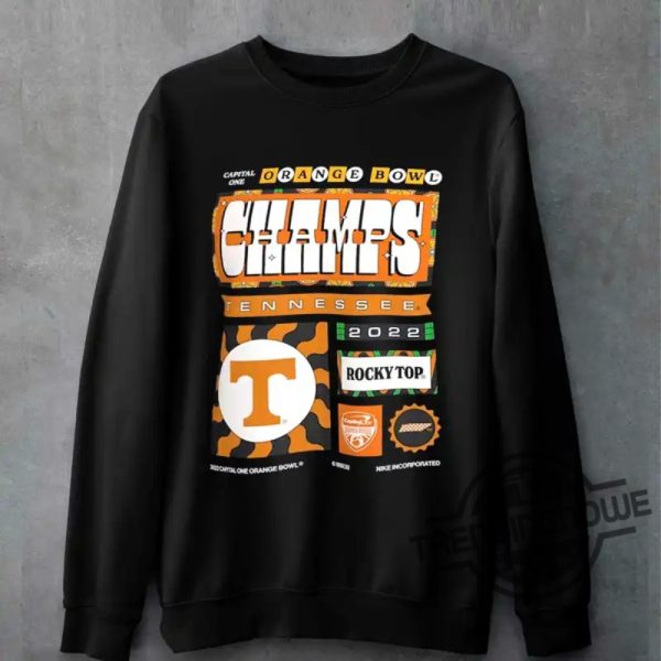 Tennessee Volunteers 2022 Orange Bowl Champions Locker Room Shirt Tennessee Volunteers 2022 Shirt trendingnowe.com 3