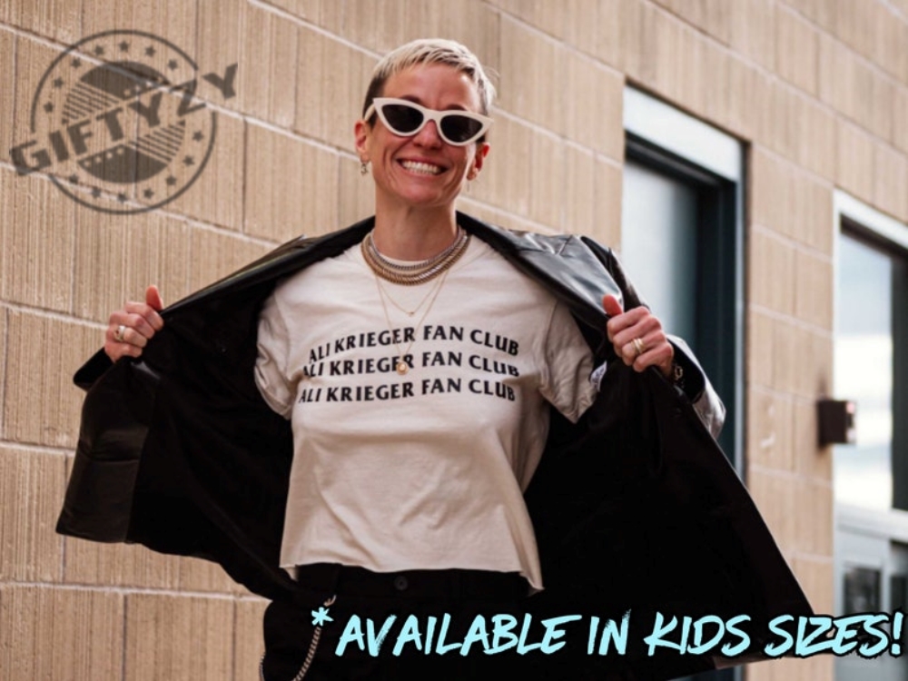 Ali Krieger Fan Club Soccer Shirt Gotham Fc Soccer Tshirt Adult Kids Unisex Hoodie Trendy Sweatshirt Gotham Club Shirt giftyzy 1